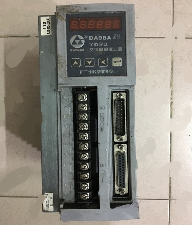 山东  烟台GSK DA98A-10广州数控交流伺服驱动器维修 广数伺服驱动单元维修